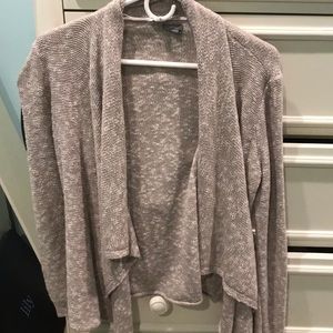Gray cardigan
